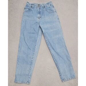 Vintage Paris Sport Club Jeans Womens 13 (Fits 29x32) Blue Medium High Rise Y2K